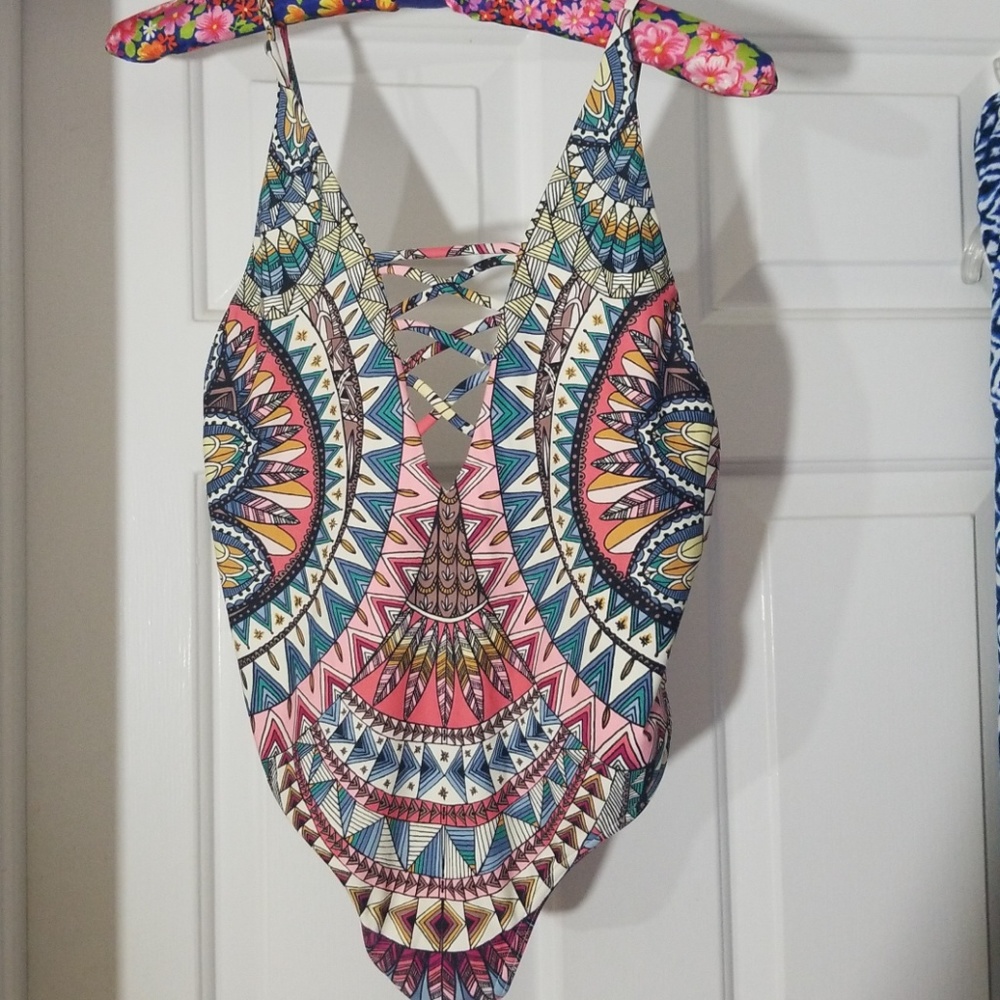 Billabong Boho Dreamer One Piece strappy bathing size S. 💋 - Picture 8 of 13